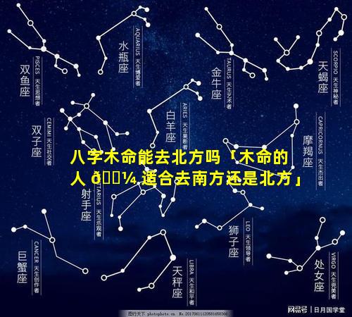 八字木命能去北方吗「木命的人 🌼 适合去南方还是北方」